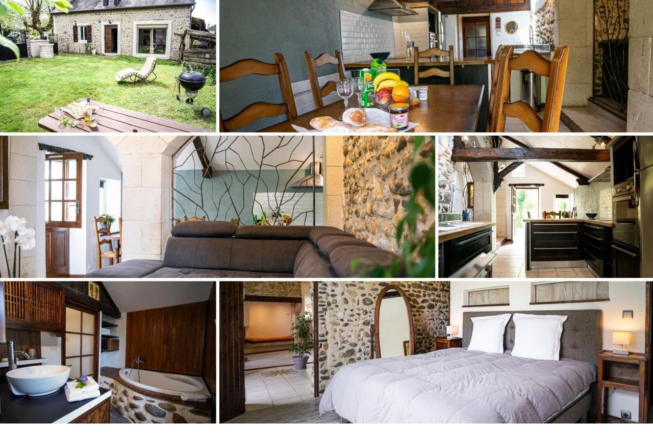 Maison De Charme A Proximite De Pau - 3 Chambres - 6 P - Jardin Sendets  Eksteriør billede